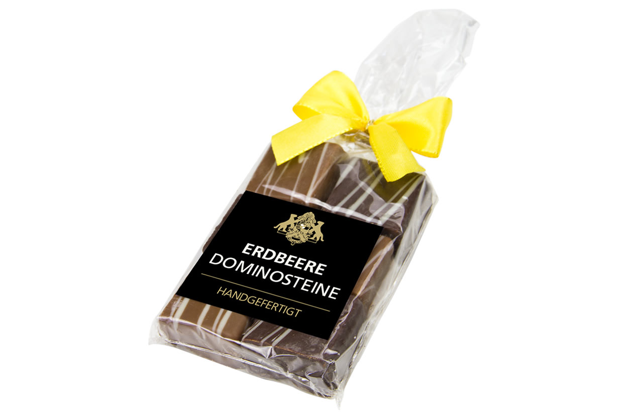 Erdbeer - Dominosteine 6er Packung