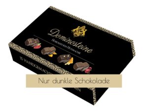 15er Packung nur dunkel - Dominogeschenkpackung